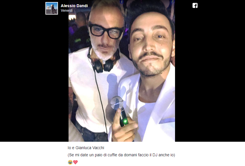 gianluca vacchi e alessio dandi