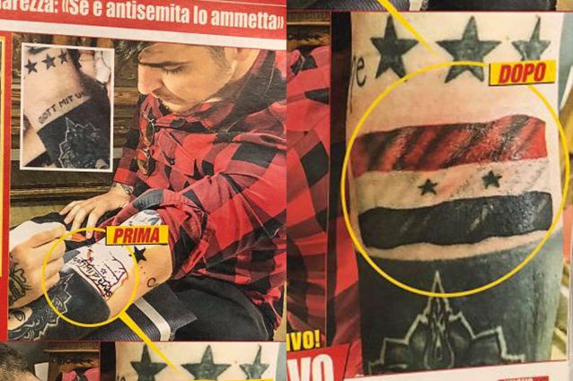luigi favoloso tatuaggio nazista