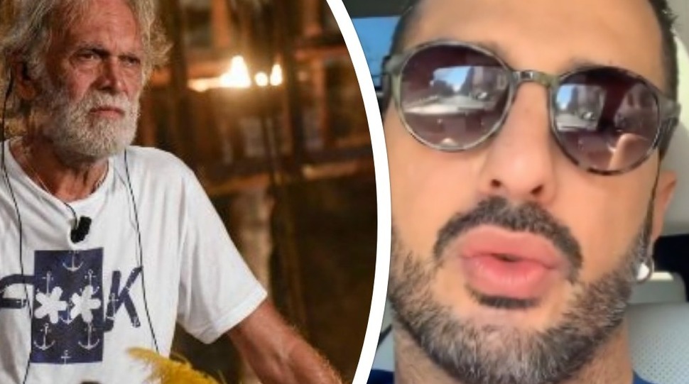 Riccardo Fogli e Fabrizio Corona