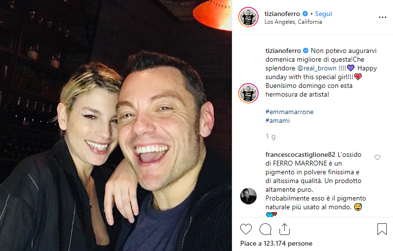 emma marrone e tiziano ferro