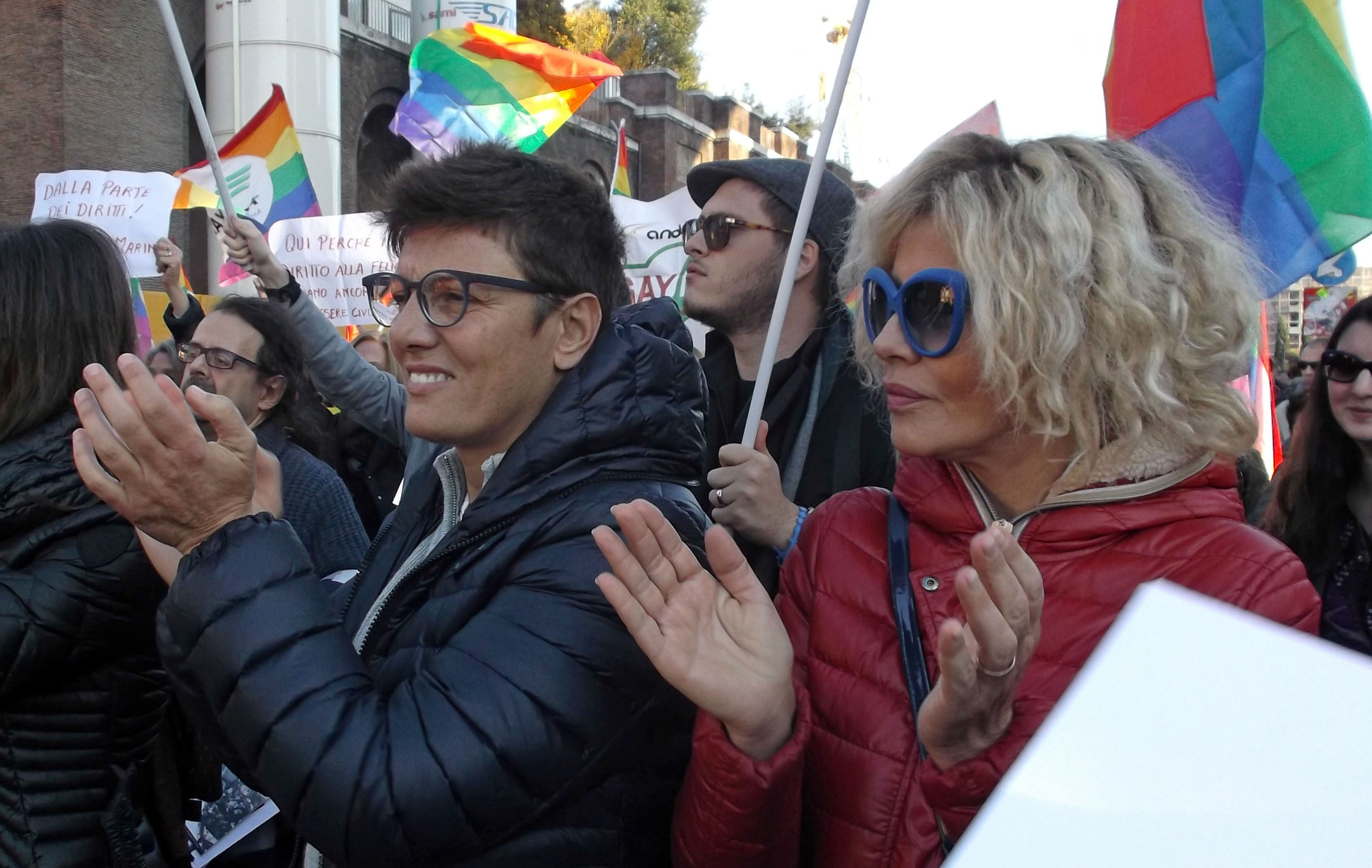 eva grimaldi e imma battaglia