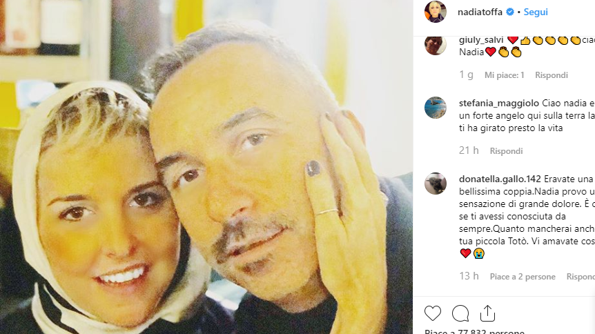 Nadia Toffa e Massimiliano Ferrigno