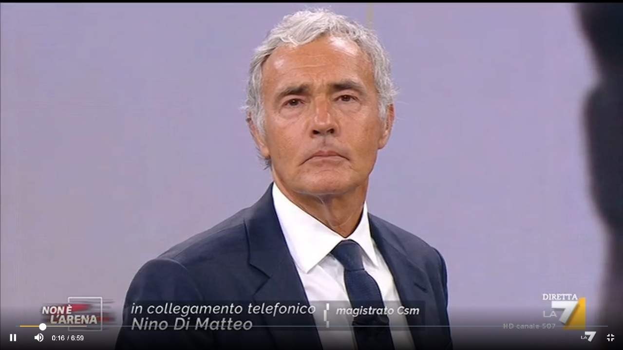 Giletti Di Matteo Bonafede mafia