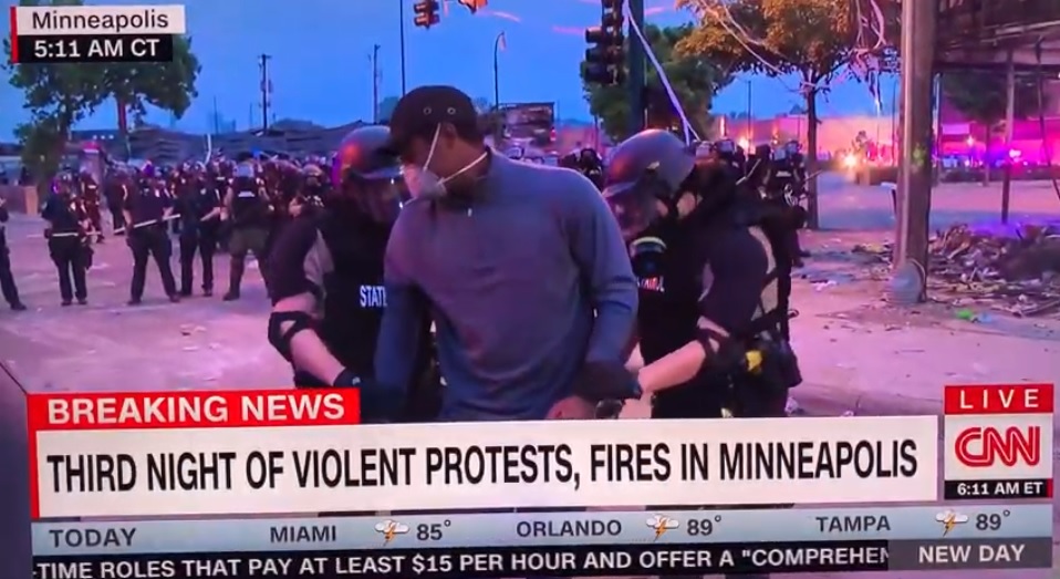 arresto giornalista cnn