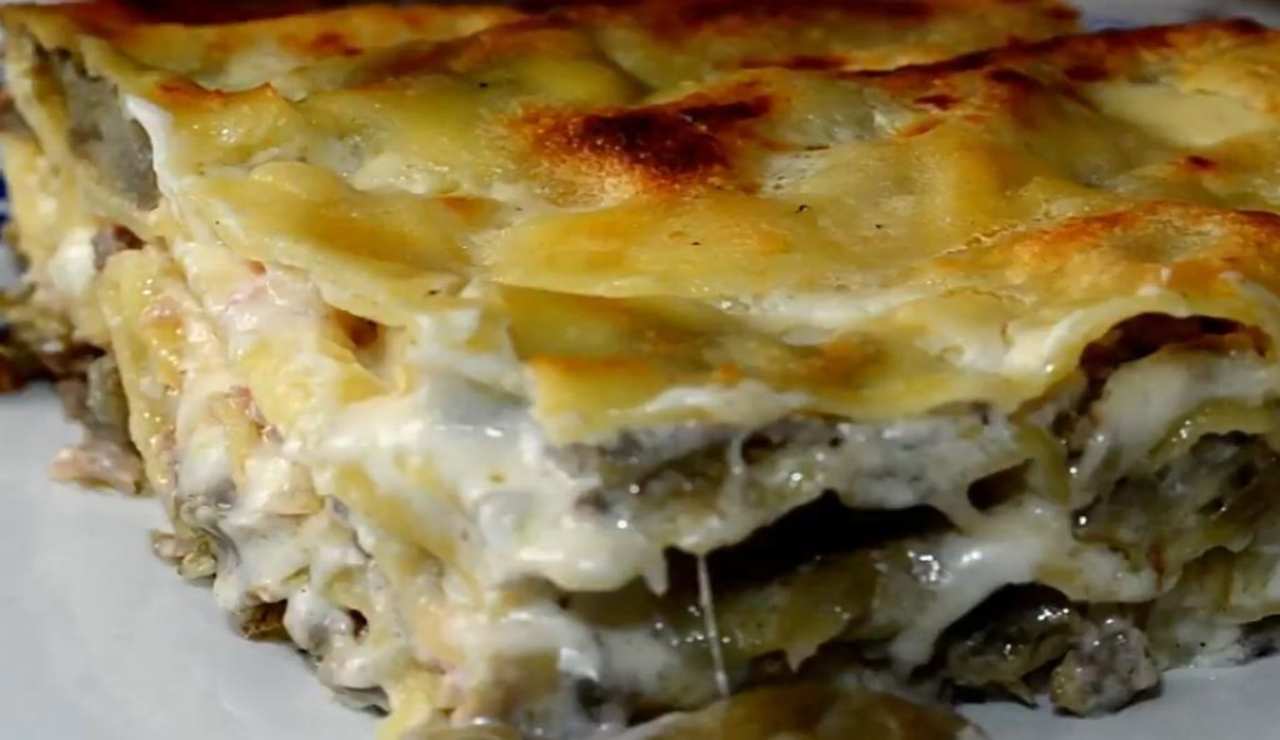 Lasagna ai carciofi ricetta