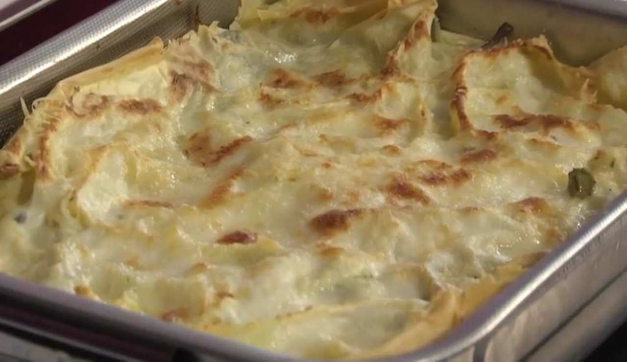Lasagna carciofi ricetta