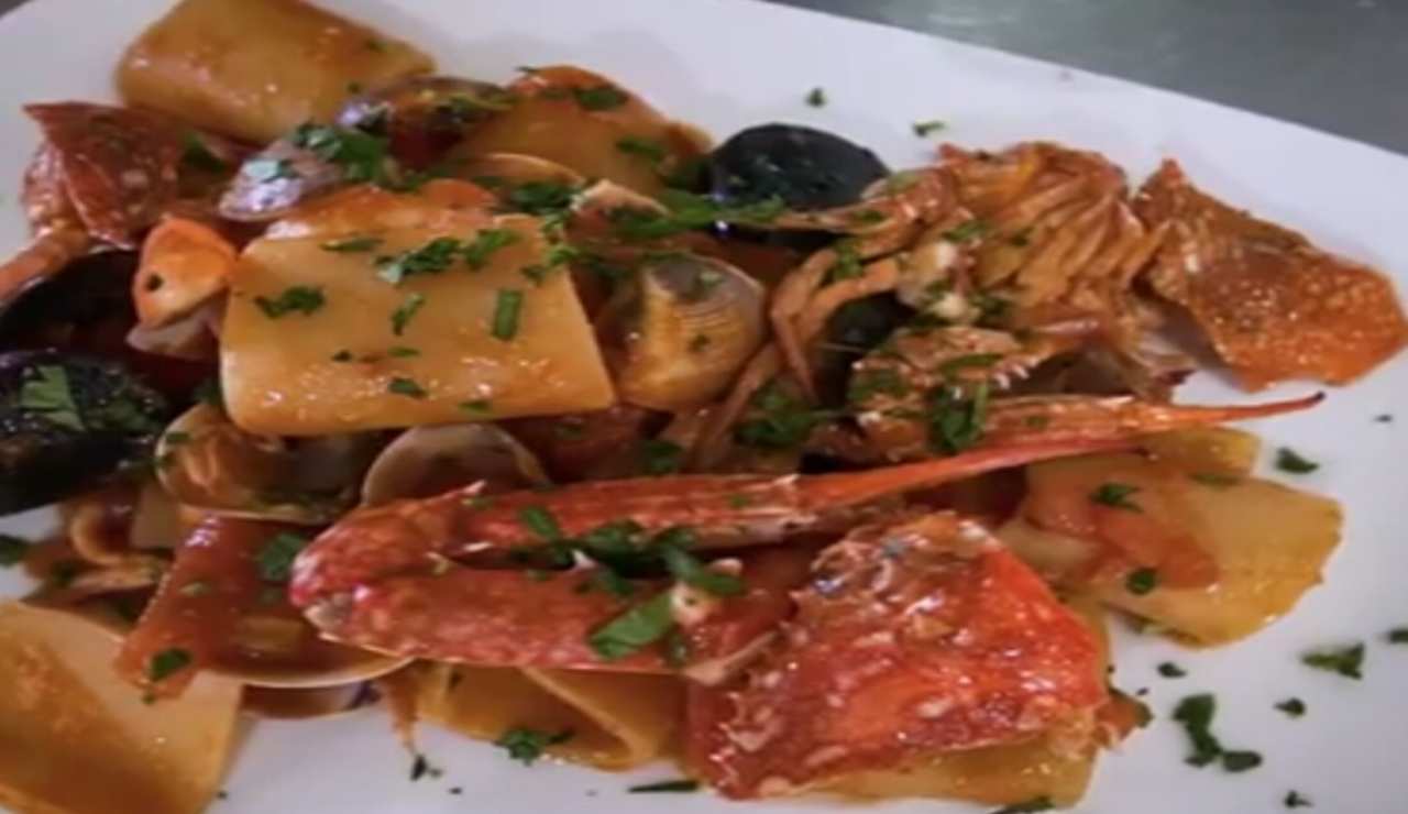 Paccheri scoglio ricetta