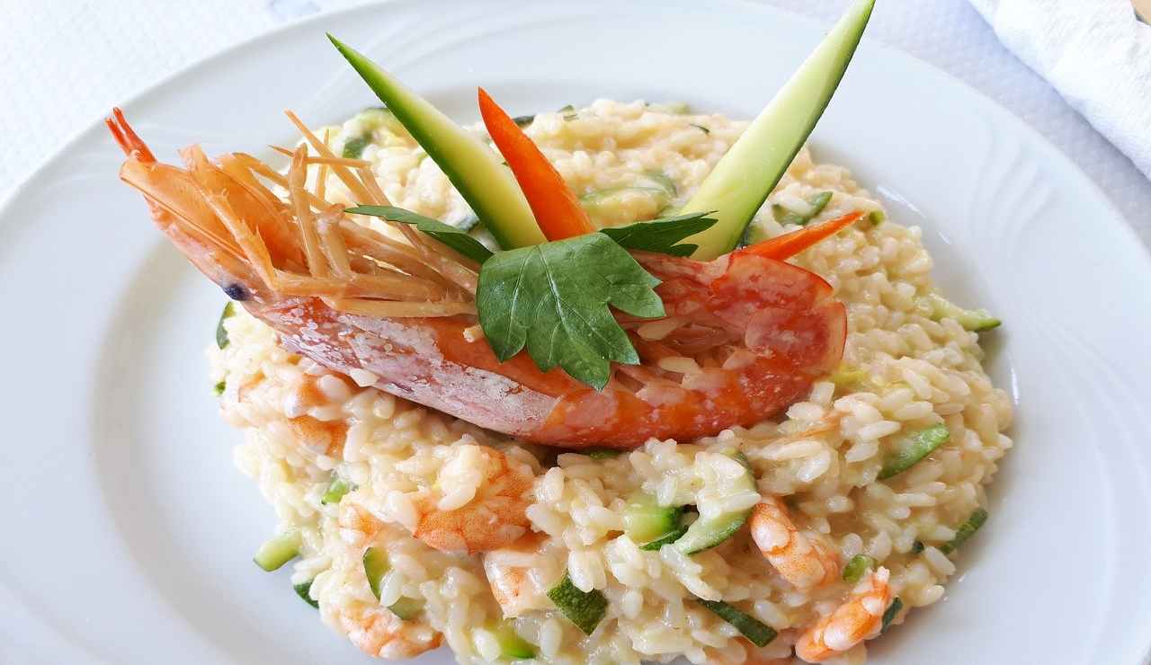 Risotto gamberi ricetta