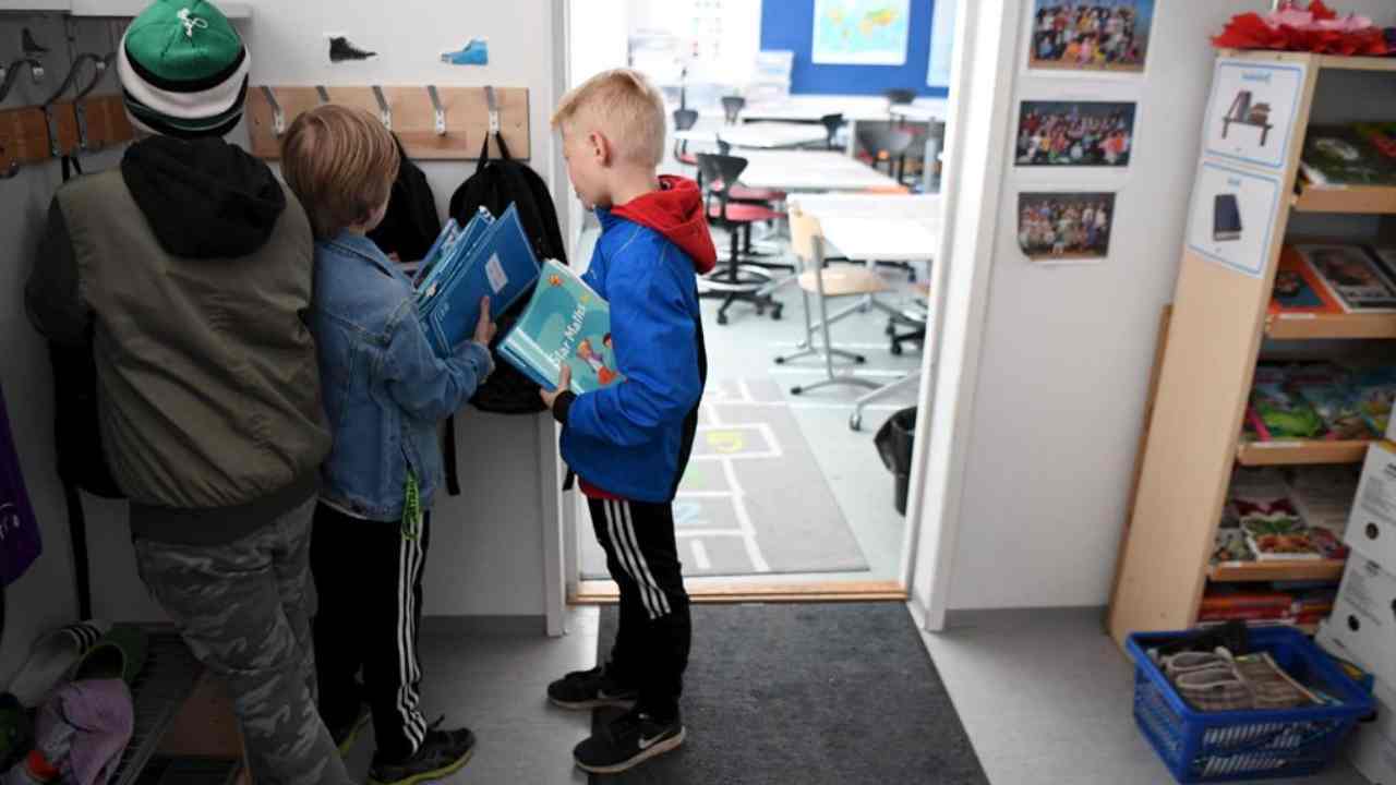 Bambini di una Scuola elementare 