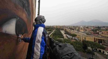 Jorit disegna un murale per George Floyd contro il razzismo – FOTO