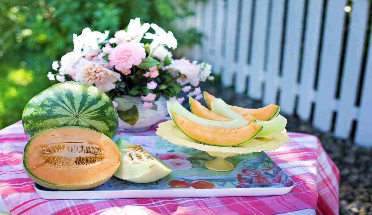 Torta melone ricetta