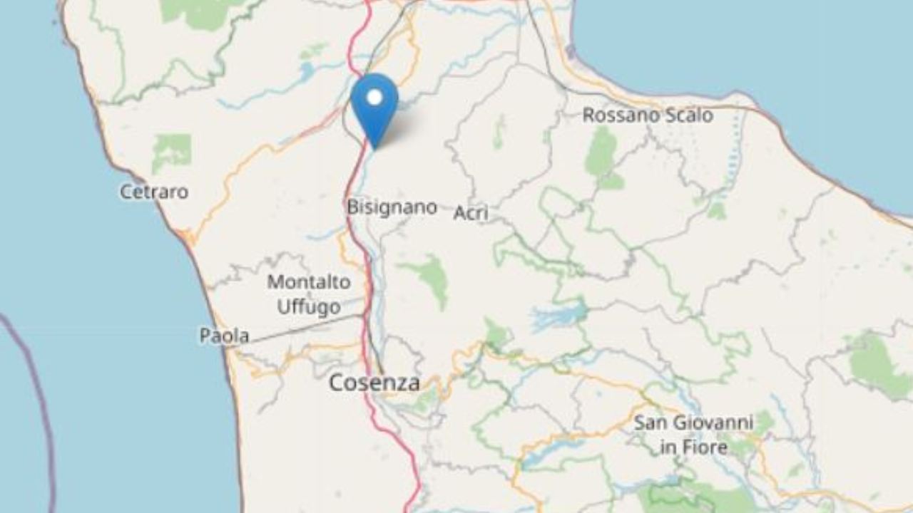 terremoto cosenza