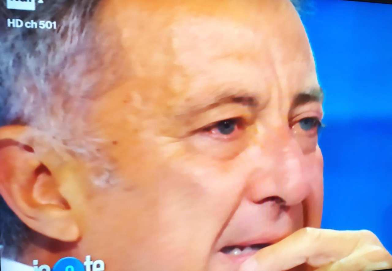 Pierluigi Diaco fa emozionare Luca Barbareschi a 'Io e Te ...