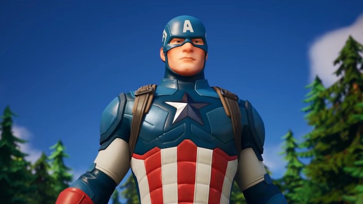 fortnite capitan america