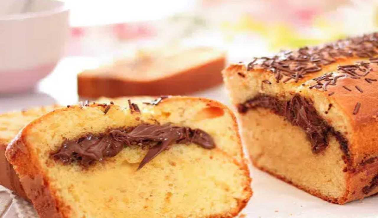 Plumcake con nutella ricetta