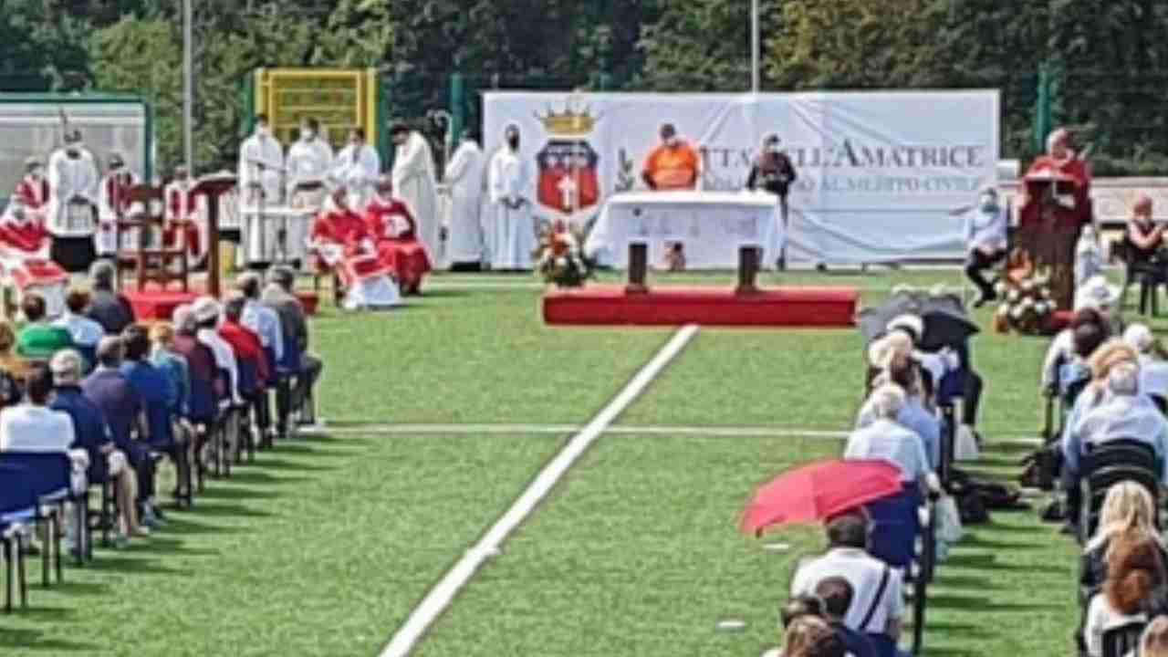 Sisma Amatrice, omelia vescovo Pompili