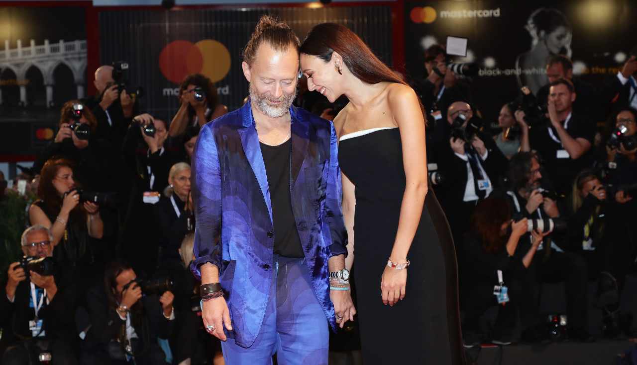 Thom Yorke e Dajana Roncione