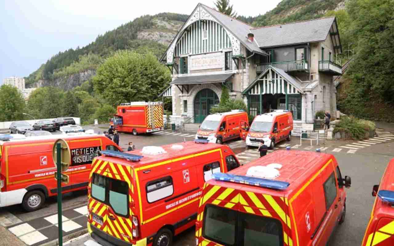 lourdes funicolare incidente