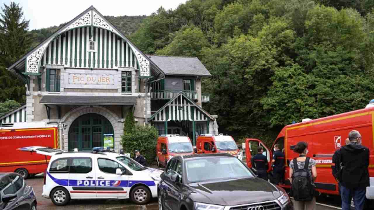 lourdes incidente funicolare
