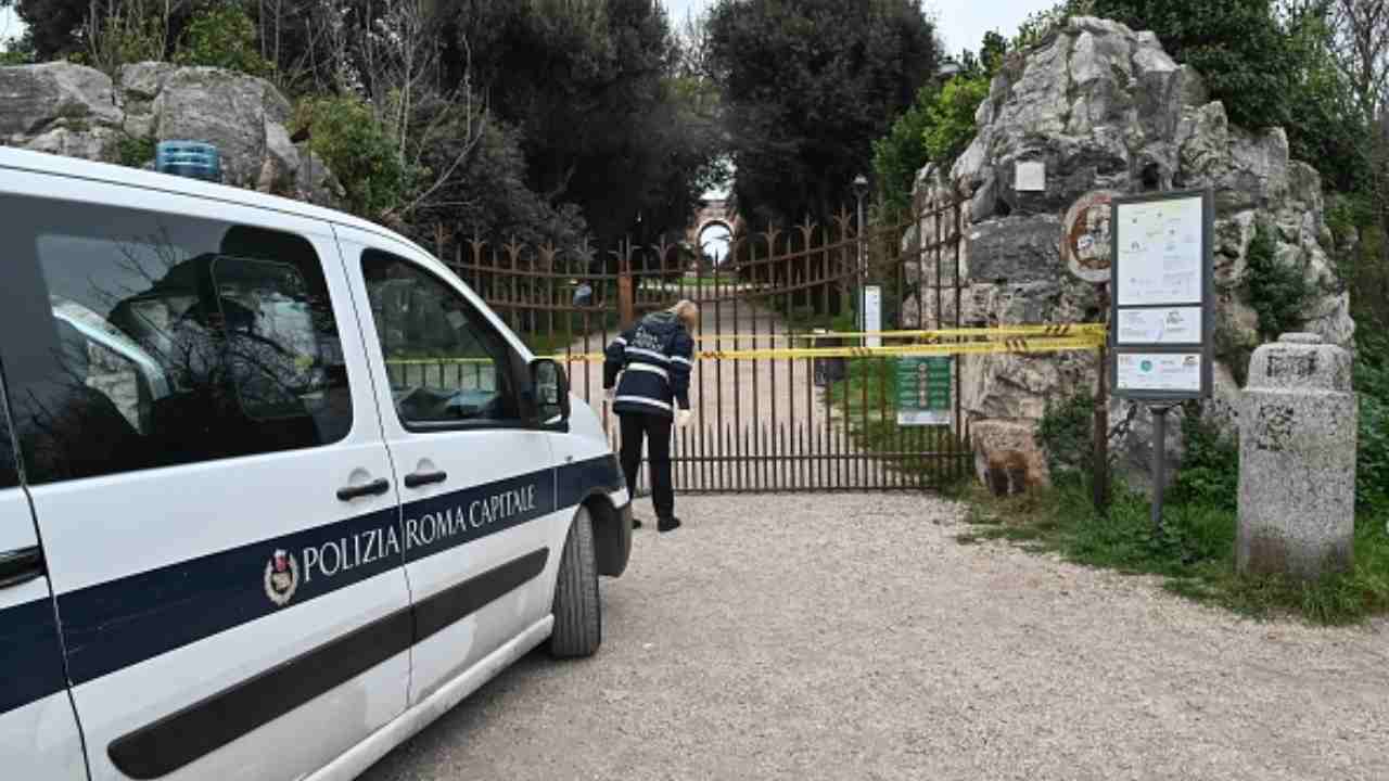 roma cadavere villa pamphili