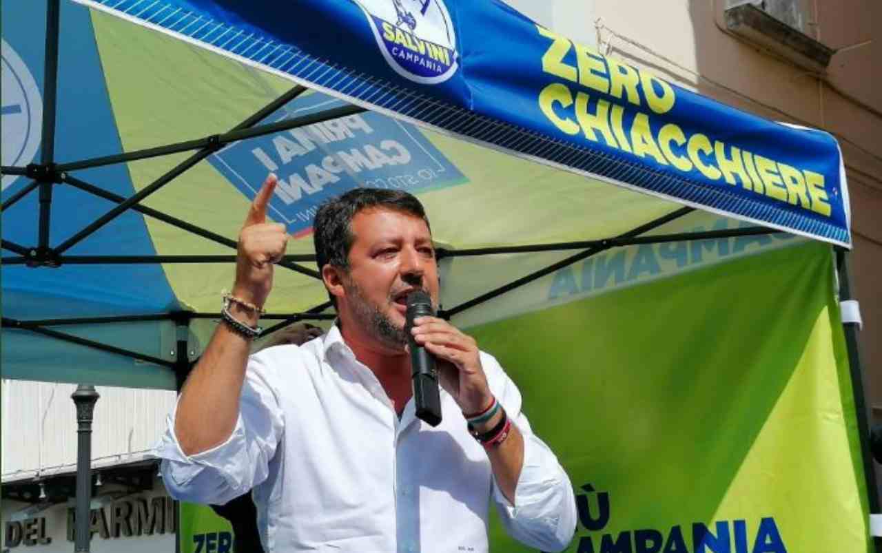 Matteo Salvini Torre del Greco