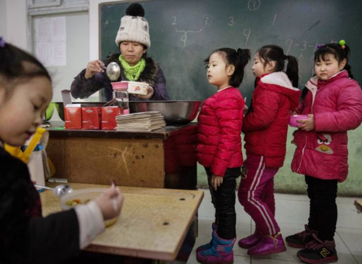 Cina, scuola materna