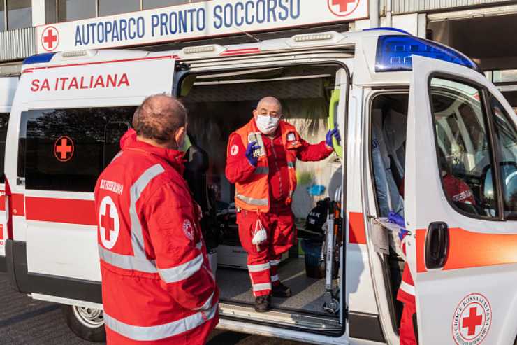 sardegna covid ambulanza