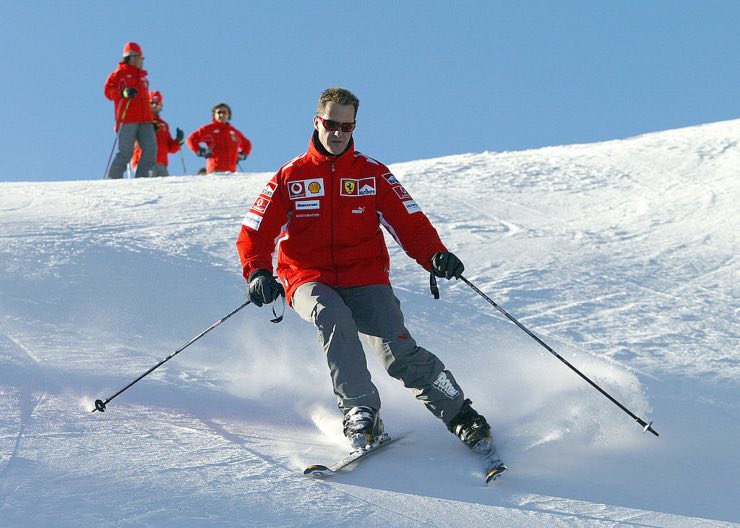 Schumacher incidente sci condizioni