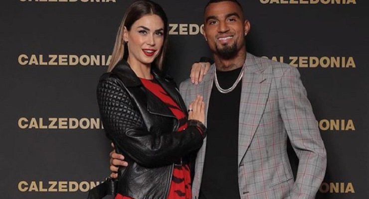 Boateng e Melissa Satta