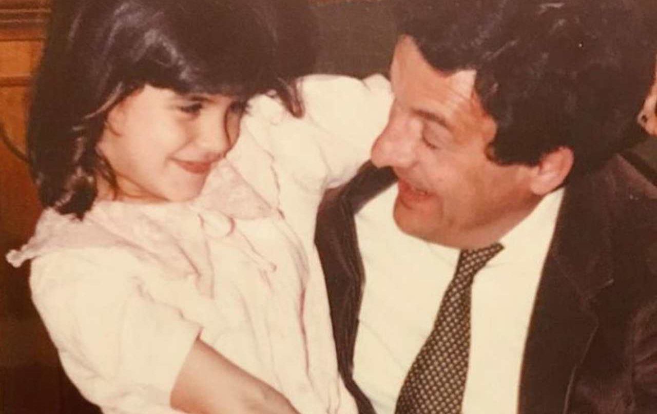 Elisabetta Canalis padre foto