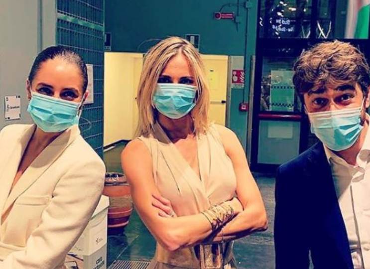 Matilde Gioli , Giovanni Scifoni e Francesca Fialdini