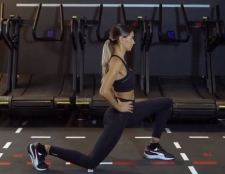 Melissa Satta, allenamento