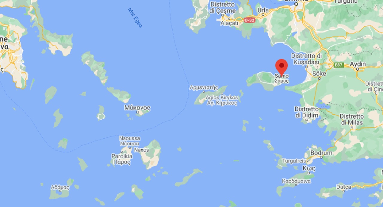 Terremoto Grecia Samos tsunami