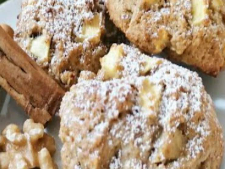 biscotti integrali mele noci