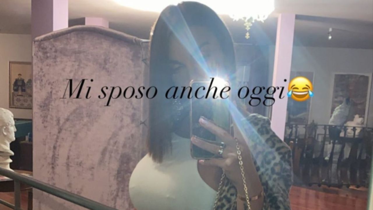 elettra lamborghini abito bianco instagram