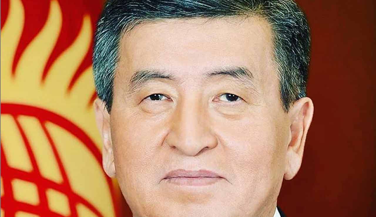 presidente Sooronbay Jeenbekov