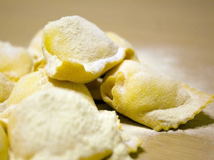 Ravioli per pranzo Natale