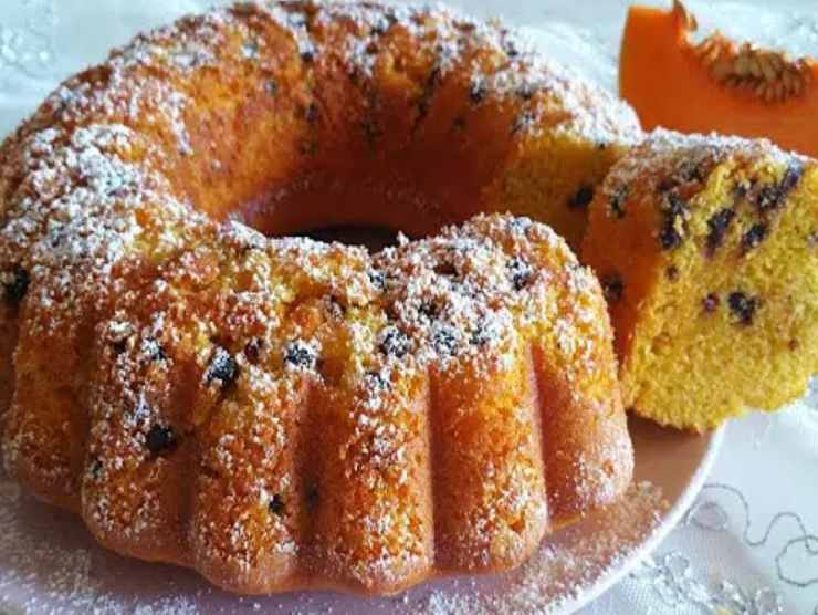 torta zucca e cioccolato