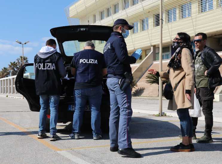 Controlli Polizia, Covid