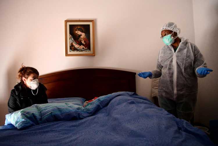 Covid a casa (getty images)