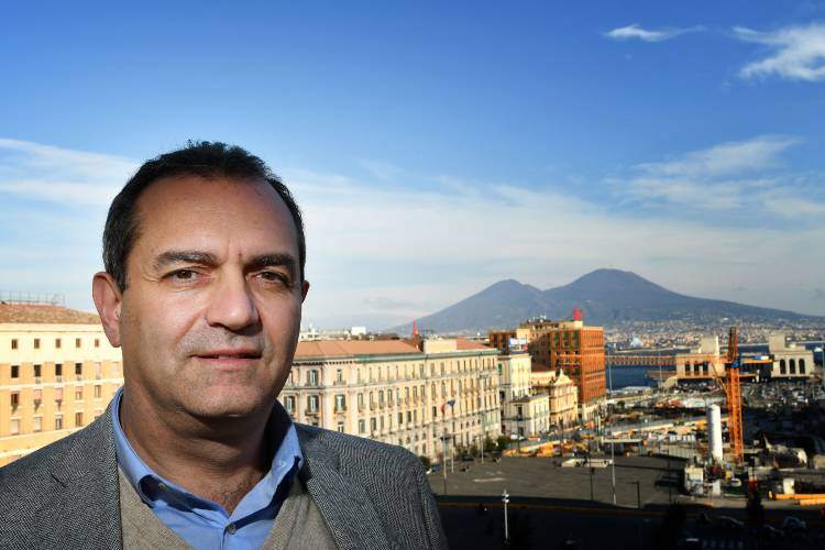 De Magistris Covid Napoli (getty images)