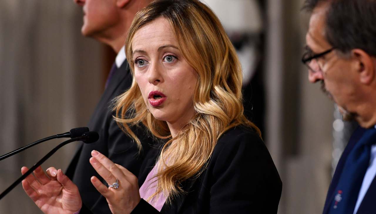 Giorgia Meloni (getty images)