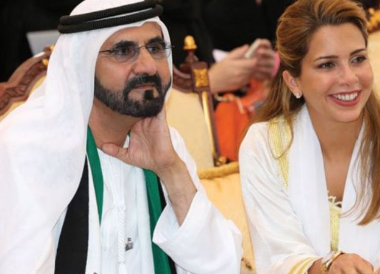 Haya bin Hussein e Mohammed bin Rashid Al Maktoum 