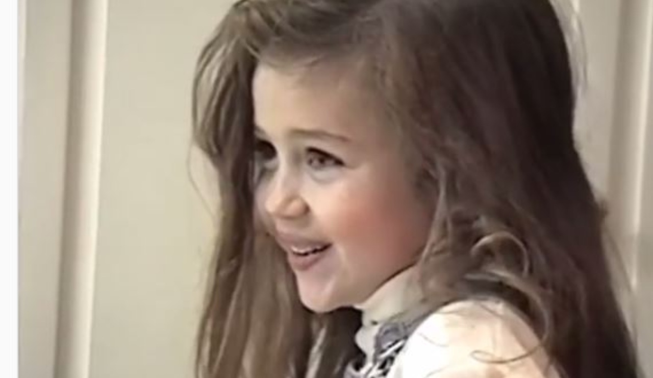 Miley Cyrus da bambina