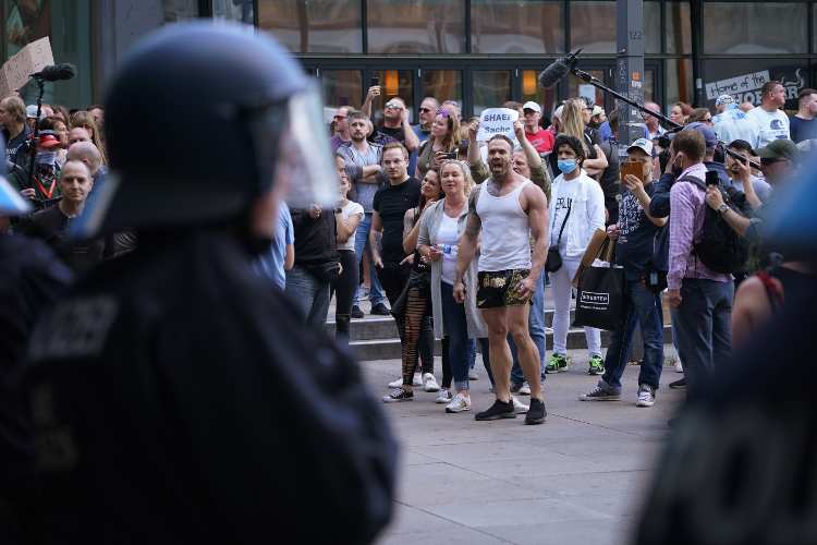 Proteste Covid (getty images)