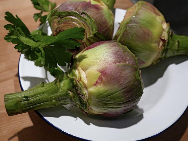 carciofi paté con noci