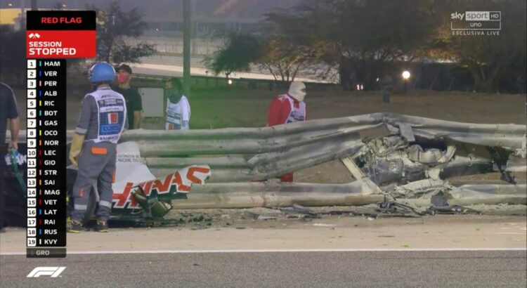 f1 incidente Bahrain