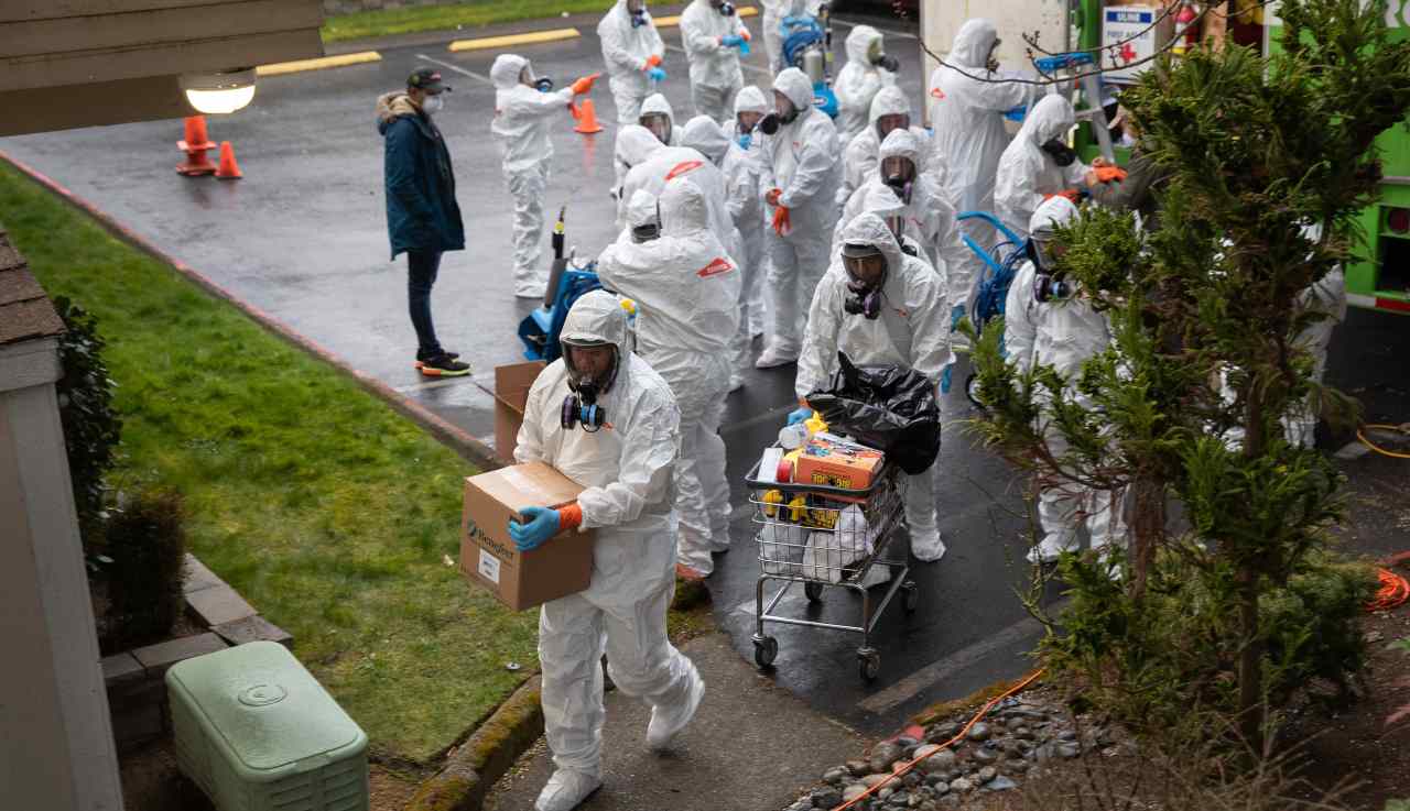 Incendio Covid (getty images)