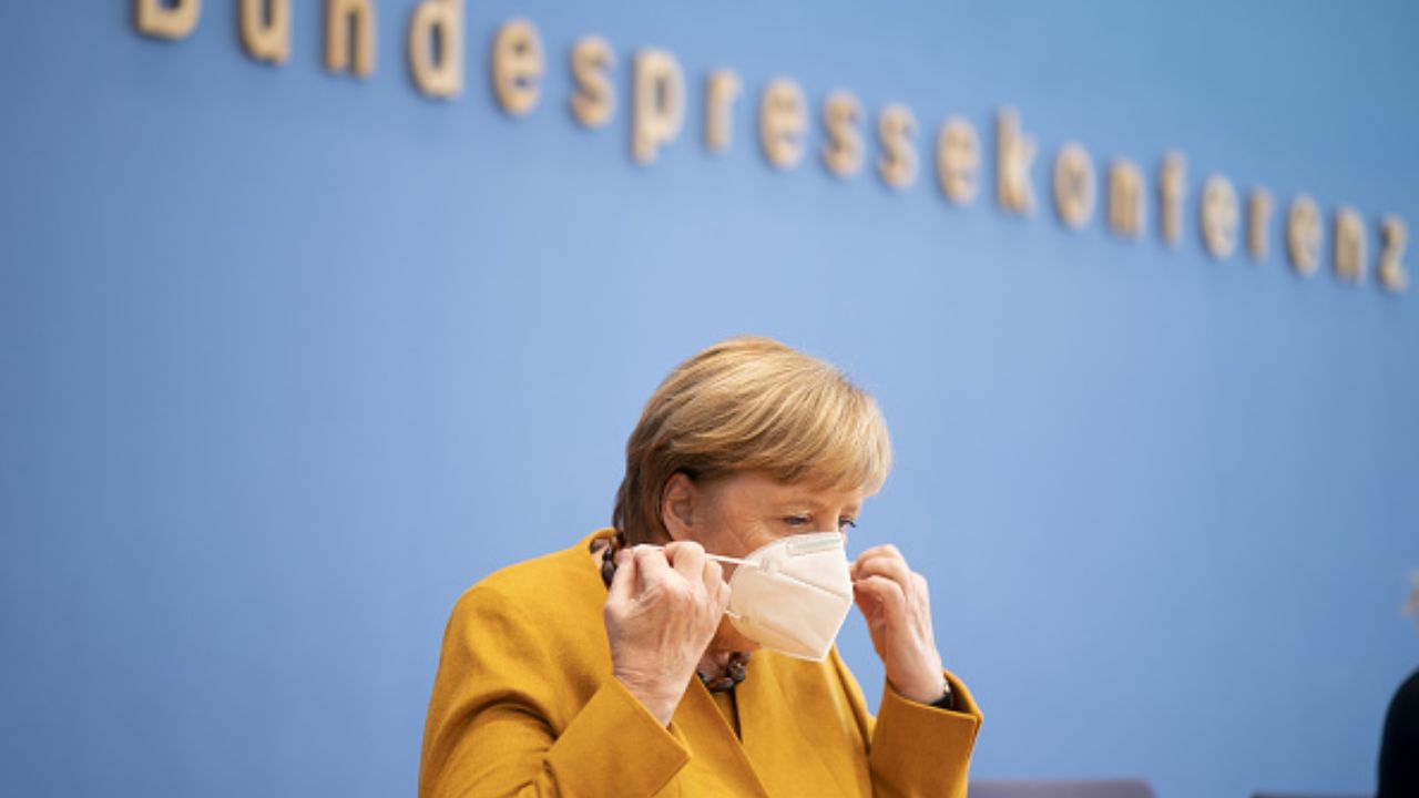 angela merkel conferenza stampa germania dichiarazioni coronavirus