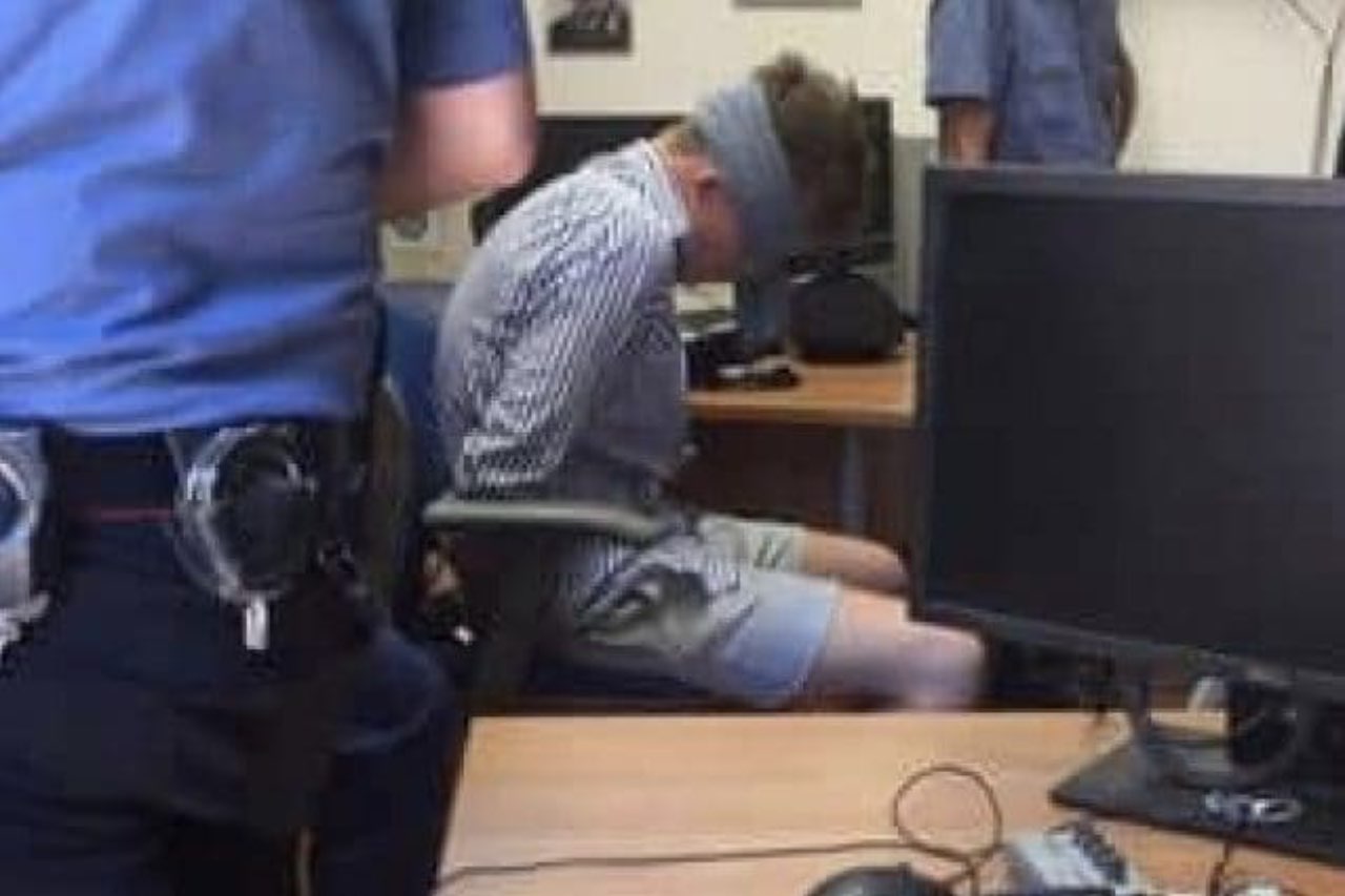 omicidio Cerciello americano bendato